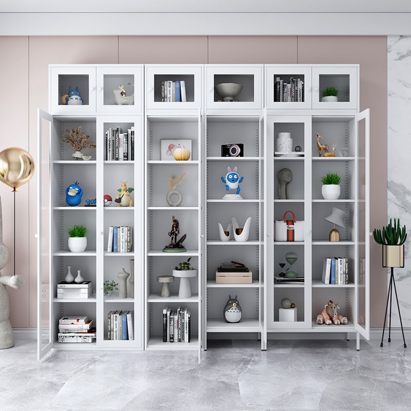 Scandinavian Style Bookcase with Door Shelf Bookcase for Home and Office Clearhalo 'Bookcases' 'furn' 'furn_bookcases' 'Furniture' 'furniture_bookcases' 'Office Furniture' 1200x1200_184b28fc-9992-4212-a4ce-71106020cae1
