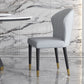 Glam Wood Dining Armless Chairs Leather Dining Chairs for Restaurant Use Clearhalo ' kitchen&dining_furn' 'Dining Chairs' 'Dining Tables & Seating' 'dining_chair' 'furn' 'furn_dining_chair' 'Furniture' 'furniture_dining_chair' 'Kitchen & Dining Furniture' 'kitchen' 1200x1200_185abc39-556d-47bd-b2f6-c6d1d6a155c0