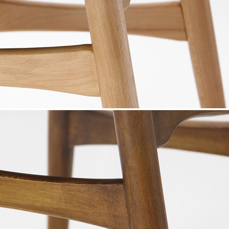 Oak Solid Wood Dining Side Chair Contemporary Armless Dining Chairs Clearhalo 'Dining Chairs' 'Dining Tables & Seating' 'dining_chair' 'furn' 'furn_dining_chair' 'Furniture' 'Kitchen & Dining Furniture' 1200x1200_185b3a92-9414-44d9-b7cb-6f23a9980da3