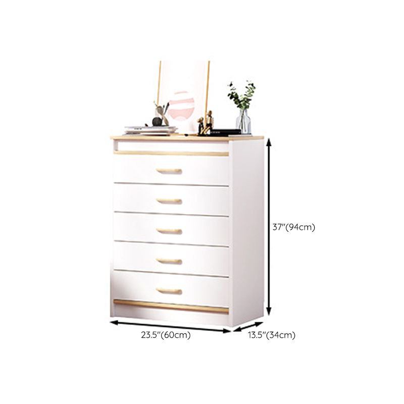 Moderne opbergkist van 13,26 inch breed, vervaardigd uit hout