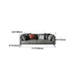 Genuine Leather Pillow Top Arm Sectional Sofa 28.35"High Cushion Back Sofa for Living Room Clearhalo 'furn' 'furn_sectionals' 'Furniture' 'Living Room Furniture' 'Sectionals' 1200x1200_18624823-2b7a-44d5-b714-5bed8b791d8a