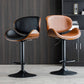 Scandinavian Adjustable Height Swivel Counter Stools Leather Wood Bar Stools (1 Piece) Clearhalo 'Bar Furniture' 'Bar Stools' 'bar_stools' 'furn' 'furn_bar_stools' 'furniture_bar_stools' 'Kitchen & Dining Furniture' 'kitchen&dining_furn' 'kitchen' 'kitchen_furn' Furniture' 1200x1200_18633adb-2e3b-4d12-87e0-f3cdcaae7b97