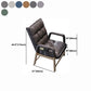 Working Chair with Padded Arms Modern Style Home Office Chair Clearhalo 'furn' 'furn_office_chair' 'Furniture' 'Office Chairs' 'Office Furniture' 'office_chair' 1200x1200_18663712-567f-43d8-9ec4-8611d082df67