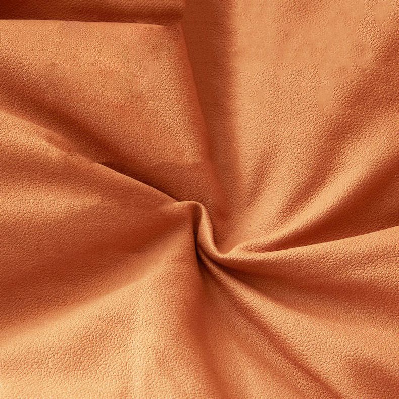 Silla de planeador de ocio silla de cuero por falso resistente al agua de color puro con otomana