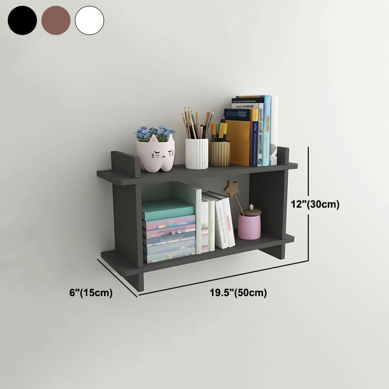 Closed Back Bookshelf Contemporary Style Wall Mounted Bookcase for Study Room and Office Clearhalo 'Bookcases' 'furn' 'furn_bookcases' 'Furniture' 'furniture_bookcases' 'Office Furniture' 1200x1200_1868fd22-89bf-49fd-b7b4-db52af604ee3