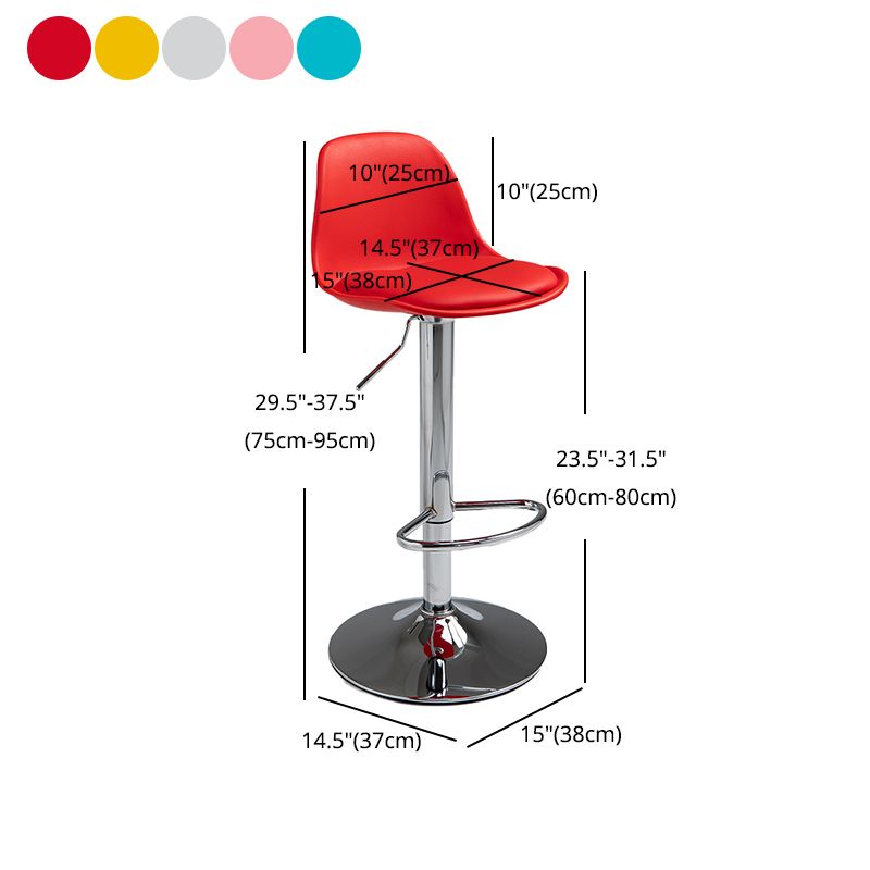 Scandinavian Bar Stool Bucket Leather Seat Counter Stool for Kitchen Bar Clearhalo 'Bar Furniture' 'Bar Stools' 'bar_stools' 'furn' 'furn_bar_stools' 'furniture_bar_stools' 'Kitchen & Dining Furniture' 'kitchen&dining_furn' 'kitchen' 'kitchen_furn' Furniture' 1200x1200_186911b8-088e-4048-8314-61bdb13a1b06