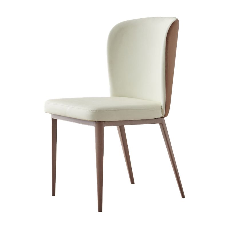Contemporary Dining Chairs Dining Armless Side Chairs with Metal Legs Clearhalo ' kitchen&dining_furn' 'Dining Chairs' 'Dining Tables & Seating' 'dining_chair' 'furn' 'furn_dining_chair' 'Furniture' 'furniture_dining_chair' 'Kitchen & Dining Furniture' 'kitchen' 1200x1200_186aa353-5b47-40ff-b8ca-777faf251cc8