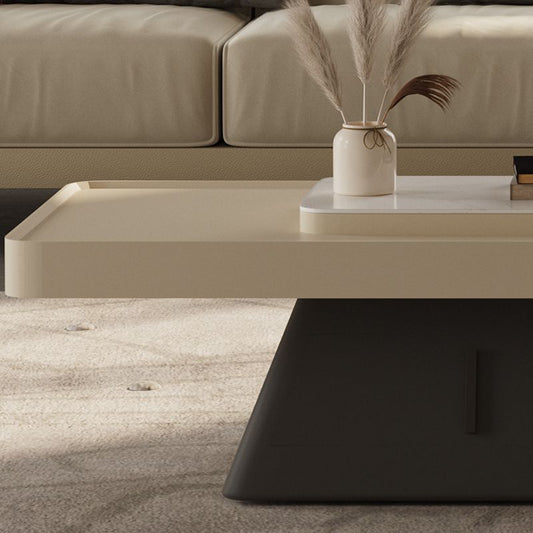 Mesa de café Rectángulo de la mesa de cóctel glamoroso de 27 "de ancho