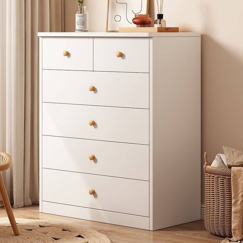 Wood Accent Chest with Drawers 12.59" Wide Modern Standard Accent Chest Clearhalo 'Cabinets & Chests' 'cabinets_chests' 'furn' 'furn_cabinets_chests' 'Furniture' 'Living Room Furniture' 1200x1200_186e8cd1-b852-4733-9180-6084504372ae