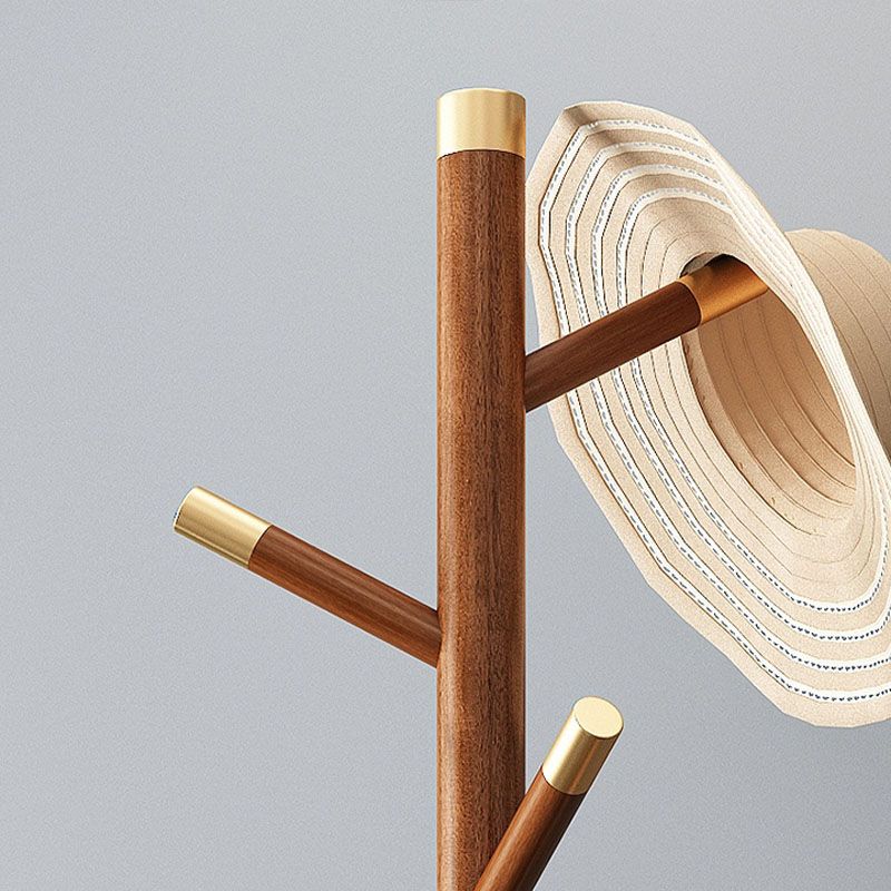Eigentijdse stijl jas hanger vaste rubberen rubberwood kapsel voor woonkamer