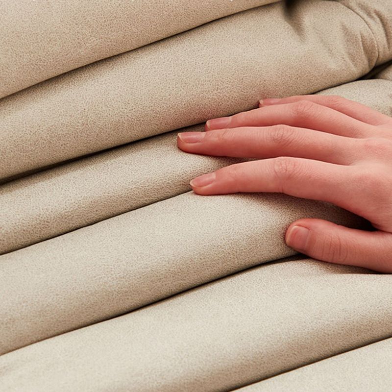 51.2" Wide Faux Leather Sofa Mid Century Tufted Armless Loveseat