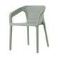 Plastic Scandinavian Dining Kitchen Room Arm Chair Solid Back Chair Clearhalo ' kitchen&dining_furn' 'Dining Chairs' 'Dining Tables & Seating' 'dining_chair' 'furn' 'furn_dining_chair' 'Furniture' 'furniture_dining_chair' 'Kitchen & Dining Furniture' 'kitchen' 1200x1200_1872e5e3-7993-4dfc-b24a-262e9505ff6f