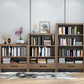Contemporary Standard Bookcase Closed Back Wooden Bookshelf with Shelves Clearhalo 'Bookcases' 'furn' 'furn_bookcases' 'Furniture' 'Office Furniture' 1200x1200_187364b7-c3bf-45c7-b606-8c4bbf9580d5