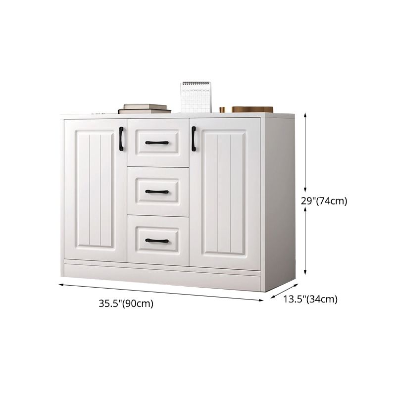 Modern Style Combo Dresser Bedroom Wooden Storage Chest Dresser with Drawers and Doors Clearhalo 'Bedroom Furniture' 'Dressers & Chests' 'dressers_chests' 'furn' 'furn_dressers_chests' 'Furniture' 1200x1200_1876f966-87be-4686-80b2-04675816e82d