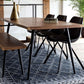Minimalist Solid Wood Rectangle Shape Dining Table Brown Kitchen Dining Table with 4 Legs Base Clearhalo ' dining_table' 'Dining Tables & Seating' 'Dining Tables' 'furn' 'furn_dining_table' 'Furniture' 'furniture_dining_table' 'Kitchen & Dining Furniture' 'kitchen&dining_furn' 'kitchen' 'kitchen_dining_table' 1200x1200_18779c2c-c2f1-428c-a155-20e73d01d98f