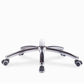 Modern Office Chair Padded Arms Desk Chair Adjustable Seat Height with Wheels