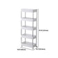 Contemporary Style Bookshelf Open Shelf Bookcase for Home Study Room Office