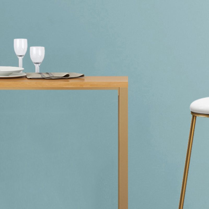 Contemporary Indoor Patio Bar Table Trestle Footrest Counter-height Pub Table Clearhalo 'Bar Furniture' 'Bar Tables' 'bar_tables' 'furn' 'furn_bar_tables' 'Furniture' 'furniture_bar_tables' 'Kitchen & Dining Furniture' 1200x1200_187e87d1-09f6-4d86-94d4-da5ffc7d4ce4