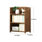 Modern Bamboo Shelf Bookcase Brown Closed Back Book Shelf for Study Room Clearhalo 'Bookcases' 'furn' 'furn_bookcases' 'Furniture' 'Office Furniture' 1200x1200_187f5690-717a-47c0-8650-db7ef520c698