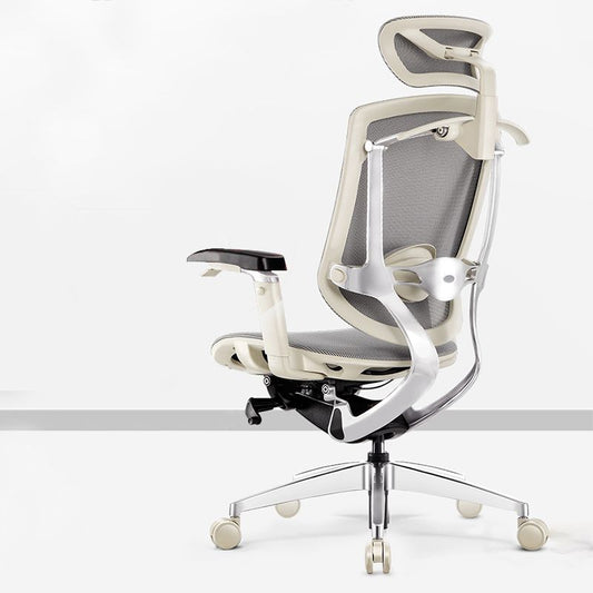 Silla de oficina moderna altura del asiento ajustable silla de armas extraíble con ruedas