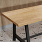Modern 1/4/5 Pieces Dining Set Rectangle Pine Wood Dining Table for Kitchen Dining Room Clearhalo 'Dining Room Sets' 'Dining Tables & Seating' 'dining_room_set' 'furn' 'furn_dining_room_set' 'Furniture' 'Kitchen & Dining Furniture' 1200x1200_18855030-7dbb-4c88-8eb7-d47481b381f6