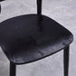 Silla lateral moderna de madera sólida silla de comedor de espalda abierta para el hogar