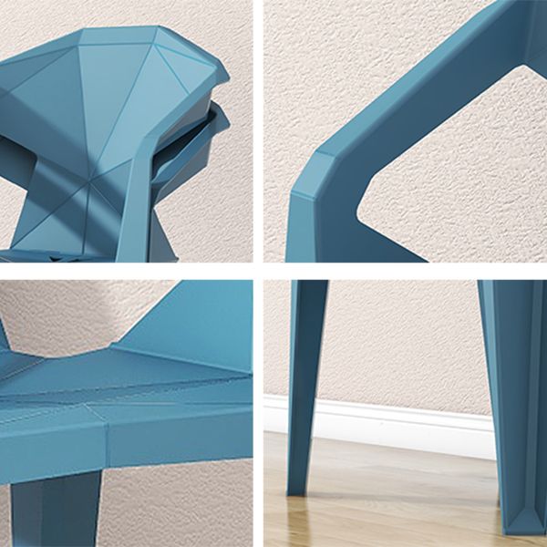 Modern Style Chairs Dining Arm Chairs for Kitchen with Plastic Legs Clearhalo 'Dining Chairs' 'Dining Tables & Seating' 'dining_chair' 'furn' 'furn_dining_chair' 'Furniture' 'furniture_dining_chair' 'Kitchen & Dining Furniture' 1200x1200_1886f3bc-8848-423a-b170-88111a3033f5