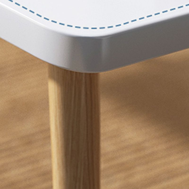 Moderno semplice 1 tavolino da caffè singolo tavolino in legno - 15,75 "D