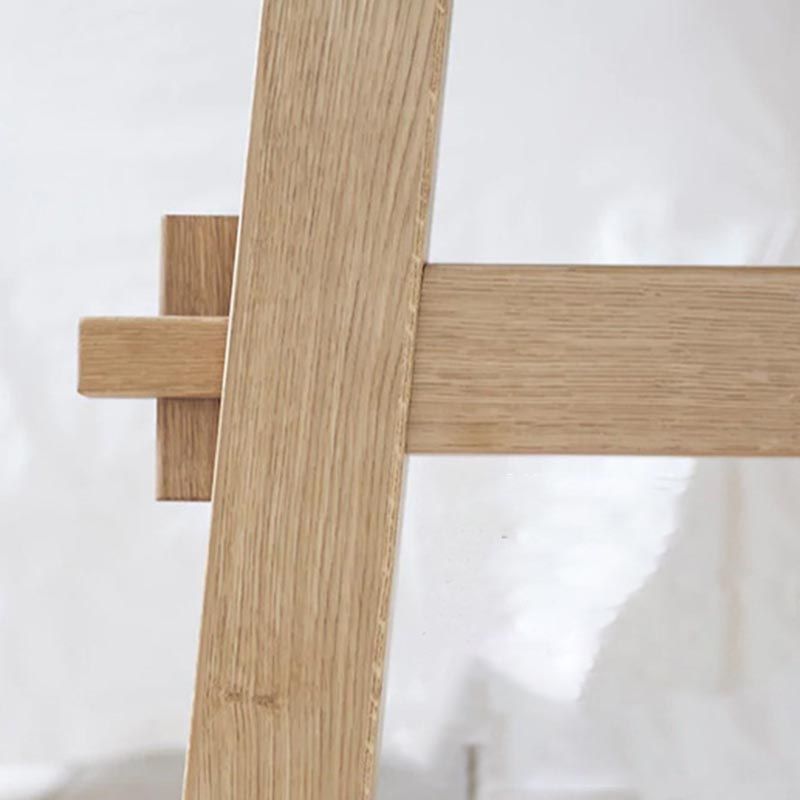 Rechteckige Trestle Basis Esstisch moderne massive Holz natürliche Möbel für das Restaurant