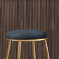Contemporary Bar Stool Round Seat Barstool with Footrest and Metal Base Clearhalo 'Bar Furniture' 'Bar Stools' 'bar_stools' 'furn' 'furn_bar_stools' 'Furniture' 'Kitchen & Dining Furniture' 1200x1200_188c025c-1f57-444f-ad0e-9caed054dee6