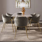 Glam Indoor Upholstered Dining Chair Gold Legs Parsons Arm Chair Clearhalo 'Dining Chairs' 'Dining Tables & Seating' 'dining_chair' 'furn' 'furn_dining_chair' 'Furniture' 'Kitchen & Dining Furniture' 1200x1200_1890da5d-003f-448c-8189-437622d67e3d