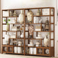 9.84" Wide Modern Wooden Shelf Bookcase Matte Finish Etagere Bookshelf