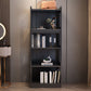 Modern Style Standard Bookshelf Wooden Open Back Bookcase with Shelves Clearhalo 'Bookcases' 'furn' 'furn_bookcases' 'Furniture' 'Office Furniture' 1200x1200_18a46041-903a-4256-86e8-dabb48614ee9
