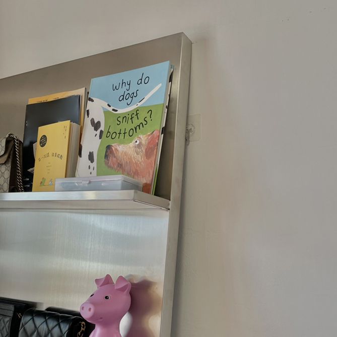 Libreria contemporanea in acciaio inossidabile standard libreria chiusa per la camera da letto