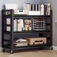 Etagere Shelf Bookcase Contemporary Steel Book Shelf for Study Room