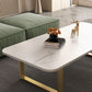 Slate Rectangular Coffee Table Trestle Coffee Cocktail Table Clearhalo 'Coffee & Accent Tables' 'Coffee Tables' 'coffee_tables' 'furn' 'furn_coffee_tables' 'Furniture' 'Living Room Furniture' 1200x1200_18a8a558-7373-4e3c-9226-ee6f6602af22
