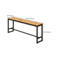 Industrial Bar Table Bar Height Rectangle Solid Wood Pub Table for Home Clearhalo 'Bar Furniture' 'Bar Tables' 'bar_tables' 'furn' 'furn_bar_tables' 'Furniture' 'Kitchen & Dining Furniture' 1200x1200_18aafdcd-b132-40ae-b05a-c10700678086