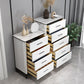 Contemporary Stone Storage Chest Bedroom Chest with Black Legs Clearhalo 'Bedroom Furniture' 'Dressers & Chests' 'dressers_chests' 'furn' 'furn_dressers_chests' 'Furniture' 1200x1200_18ac62ac-a303-48d5-bdfb-dc245b9d546e