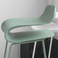 Modern Style Bar-stool Plastic Bar Stool with Metal Legs for Home Clearhalo 'Bar Furniture' 'Bar Stools' 'bar_stools' 'furn' 'furn_bar_stools' 'Furniture' 'Kitchen & Dining Furniture' 1200x1200_18afe484-d929-4ba8-9237-58141bb3a94e