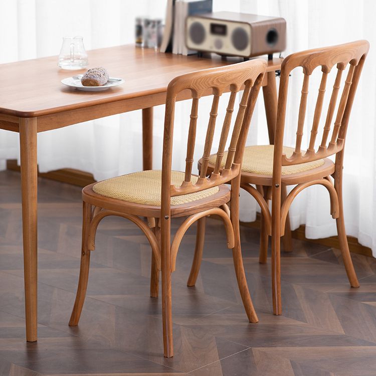 Wood Farmhouse Side Chair Slat Back Weathered Dining Side Chair for Restaurant Clearhalo ' kitchen&dining_furn' 'Dining Chairs' 'Dining Tables & Seating' 'dining_chair' 'furn' 'furn_dining_chair' 'Furniture' 'furniture_dining_chair' 'Kitchen & Dining Furniture' 'kitchen' 1200x1200_18b00d67-8bcd-4e89-a1f0-4f59b123478a