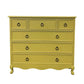 6 - Drawer Wooden Chest, Contemporary Rectangle Accent Chest