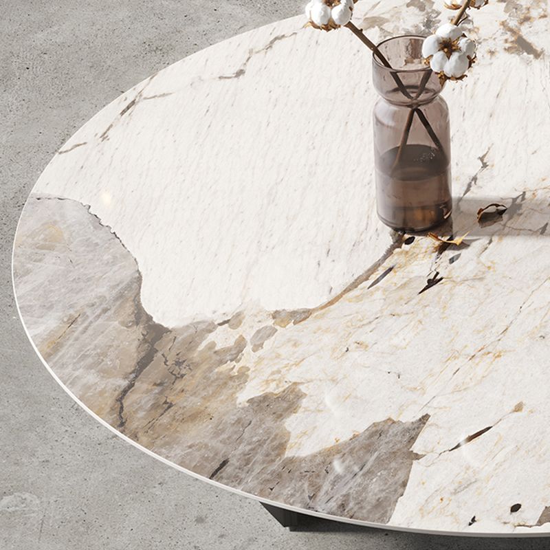 Slate Round Coffee Table Minimalist Coffee Table for Living Room Clearhalo 'Coffee & Accent Tables' 'Coffee Tables' 'coffee_tables' 'furn' 'furn_coffee_tables' 'Furniture' 'Living Room Furniture' 1200x1200_18be4264-db4b-4ea7-be38-53c7ac956112