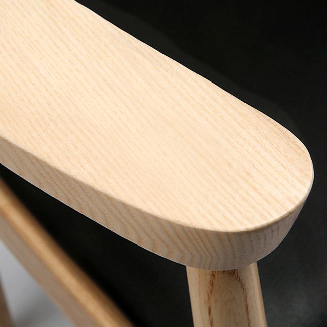 Modern Dining Chair 20'' Wide Open Arm Chair with 4 Wood Legs for Home Use Clearhalo ' kitchen&dining_furn' 'Dining Chairs' 'Dining Tables & Seating' 'dining_chair' 'furn' 'furn_dining_chair' 'Furniture' 'furniture_dining_chair' 'Kitchen & Dining Furniture' 'kitchen' 1200x1200_18c68493-40e1-46c4-8a93-ffbe9d35e6e4