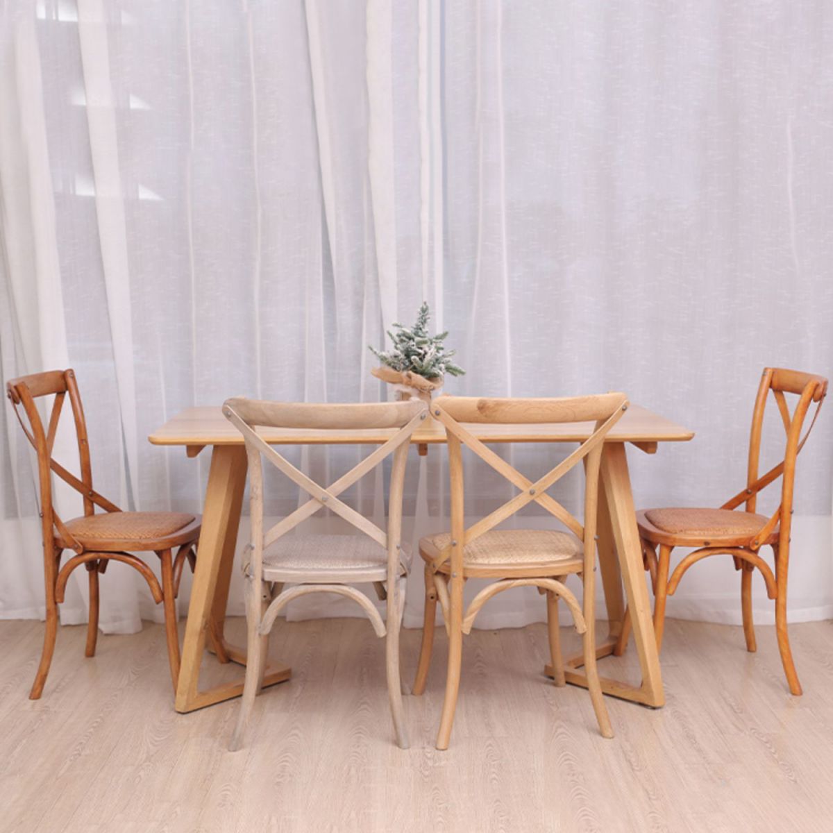 Solid Wood Traditional Dining Room Chair Matte Finish Cross Back Side Chair Clearhalo ' kitchen&dining_furn' 'Dining Chairs' 'Dining Tables & Seating' 'dining_chair' 'furn' 'furn_dining_chair' 'Furniture' 'furniture_dining_chair' 'Kitchen & Dining Furniture' 'kitchen' 1200x1200_18caa5df-72ed-4023-b397-56062459e1aa