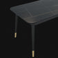 Stone Top Dining Table Contemporary Rectangle Table with 4 Black Legs Clearhalo 'Dining Tables & Seating' 'Dining Tables' 'dining_table' 'furn' 'furn_dining_table' 'Furniture' 'furniture_dining_table' 'Kitchen & Dining Furniture' 'kitchen' 'kitchen_dining_table' 1200x1200_18caff6e-8d79-4e57-918e-1d7214e38e08