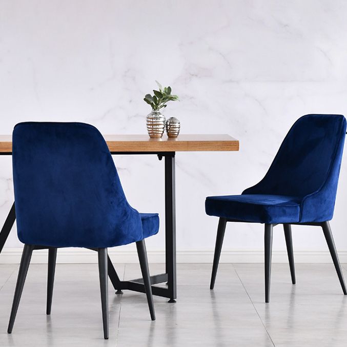 Scandinavian Style Metal Chairs Kitchen Dining Room Solid Back Side Chair Set Clearhalo ' kitchen&dining_furn' 'Dining Chairs' 'Dining Tables & Seating' 'dining_chair' 'furn' 'furn_dining_chair' 'Furniture' 'furniture_dining_chair' 'Kitchen & Dining Furniture' 'kitchen' 1200x1200_18cb35f7-9695-44ed-ba0b-203d33c126b1