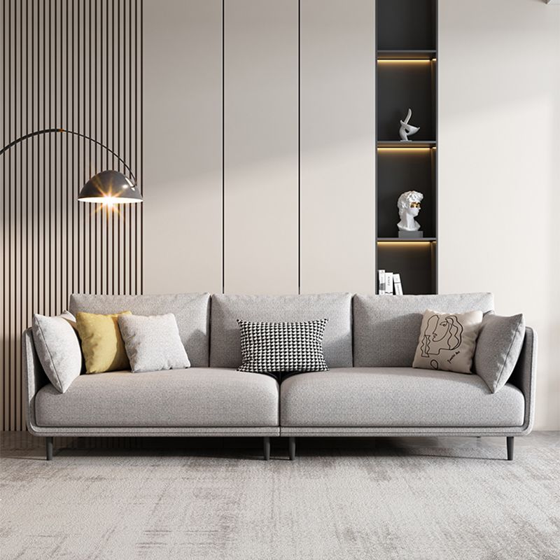 Slipcovered Stationary Pillow Top Arm Cushions Sofa for Living Room Clearhalo 'furn' 'furn_sofas' 'Furniture' 'furniture_sofas' 'Living Room Furniture' 'Sofa' 'sofas' 1200x1200_18cee265-8279-4f18-869d-d16d7b6e0707