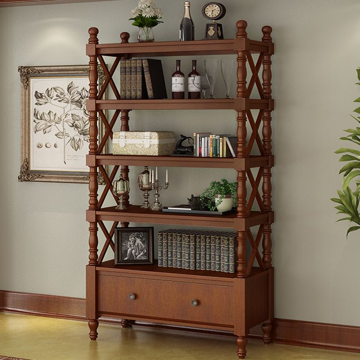 Rectangle Solid Wood Storage Bookshelf Nordic Study Room Bookcase Clearhalo 'Bookcases' 'furn' 'furn_bookcases' 'Furniture' 'Office Furniture' 1200x1200_18d191fb-a8f9-4b7e-bbb3-1cacec150325
