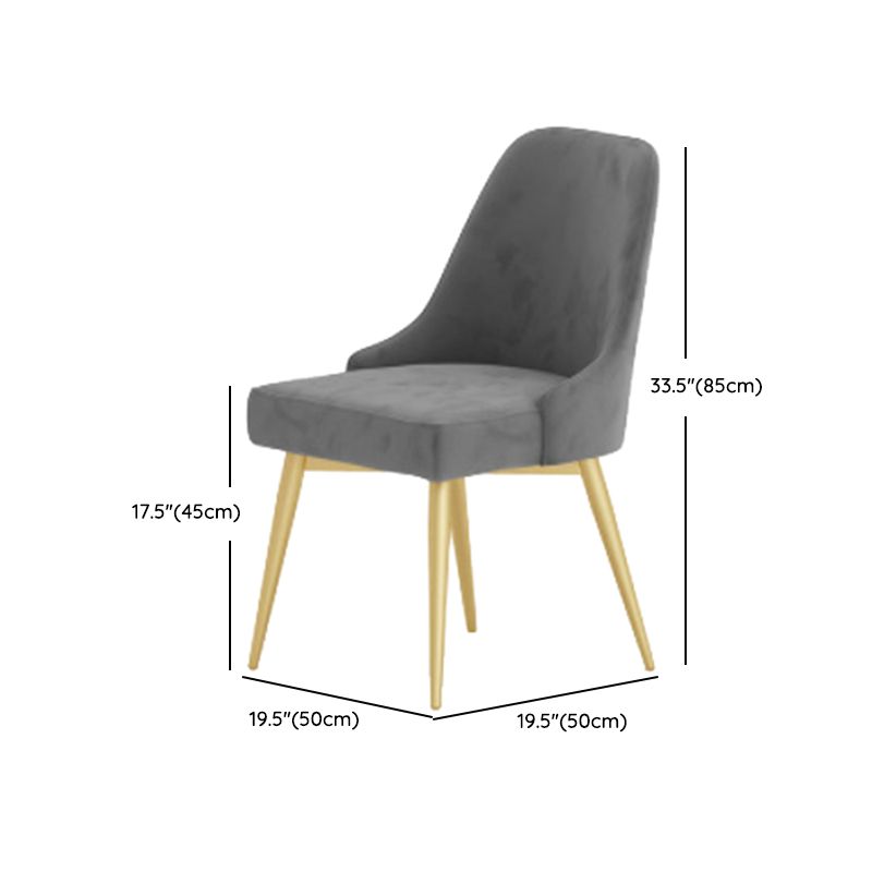 Moderne 1/7-delige eetset rechthoekige stenen eettafel voor café-eetkamer