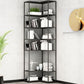 Contemporary Open Back Standard Bookshelf Metal Bookcase for Study Room Clearhalo 'Bookcases' 'furn' 'furn_bookcases' 'Furniture' 'Office Furniture' 1200x1200_18d731ef-b8a8-4bec-ab55-f64353717222